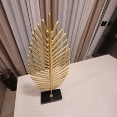Amaro Escultura hoja 19x7x48cm - comprar online