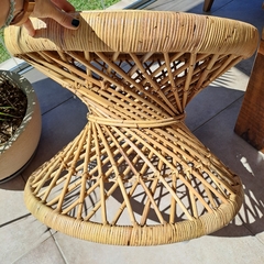 Mesa Redonda De Rattan Palito Semeti 65Cm - tienda online
