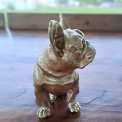 Imagen de Bulldog frances dorado viejo 27cm
