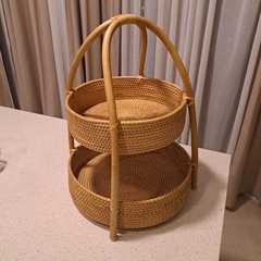 Rack de Rattan 2 Estantes en internet