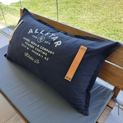 Almohadon Colchoneta XL Tusor Stamp 100x60cm - tienda online