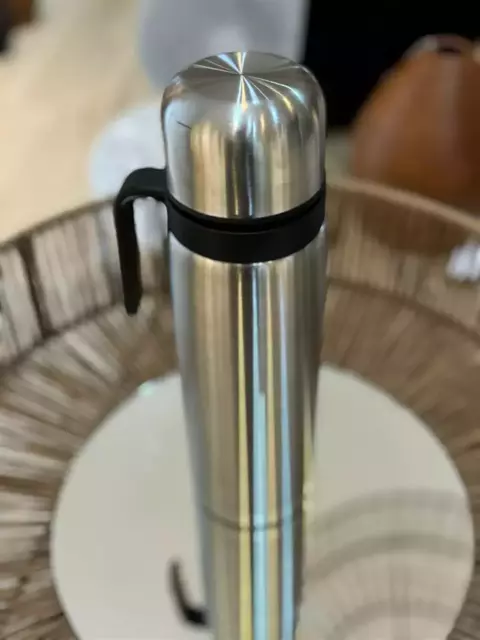 TERMO COLOR PLATEADO