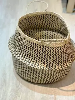 CANASTO Vietnam plegable FIBRA ENTRAMADO XL 50X40 8010XL