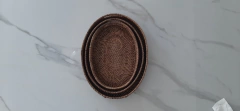 Bandeja de Rattan Oval Chica - tienda online