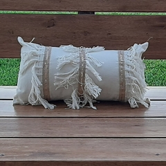 Almohadon Yute 25x45cm