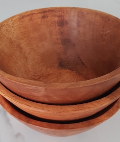 Bowl de Madera Saman cuenco Cónico 20x10cm en internet