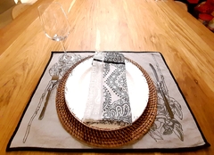 Individuales de Rattan Redondo de 35cm - comprar online