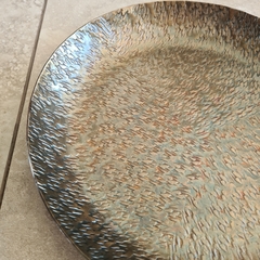 Bandeja bronce 30,5cm - kazaru