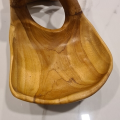 Bowl triple raiz de Teca rústico grande 60cm - tienda online