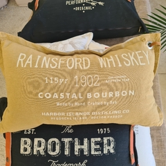 Almohadon Tusor Stamp 50x30cm - kazaru