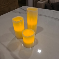 Vela led con movimiento a pilas (No incluidas) 7x20cm - comprar online