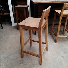 Banqueta para barra silla alta maciza petiribí - kazaru
