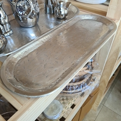 Bandeja oval aluminio mediana 53cm