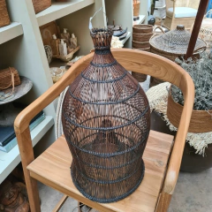 Lampara trampa de Camarones mediana de Rattan en internet