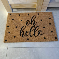 Felpudo coco rectangular 60x40cm - kazaru