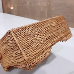 Servilletero Rattan halus rectangular 20x16cm en internet