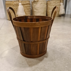 Macetero Bambú marrón portamacetas