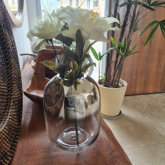 ABBOT FLORERO VIDRIO PLATA ARRIBA en internet