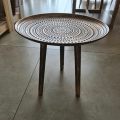 ESTAMBUL MESA CAFÉ BRONCE - comprar online