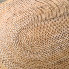 Bandeja Rattan Oval 60x35cm - kazaru