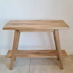 Recibidor mesa de arrime tapa maciza 80cm