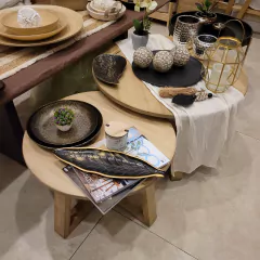 Juego de mesas gervasoni ratonas 80/60cm - comprar online