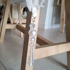 Juego de pesas mantel x4 perlas 15cm en internet