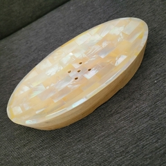 Jabonera de Nacar oval Base de Sono 14x8cm en internet