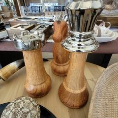 Chess Deco Ajedrez Dama ceramica 12x33cm - tienda online