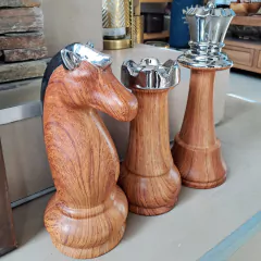 Chess Deco Ajedrez Caballo ceramica 12x29cm en internet