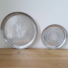 Bandeja aluminio redonda 20cm - comprar online