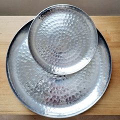Bandeja aluminio redonda 30cm en internet