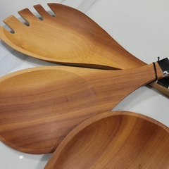 Set x2 Cuchara y tenedor anchos carey 26cm - tienda online
