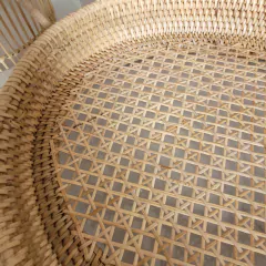 Bandeja Rattan Oval Manijas 55Cm en internet