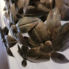 Friso Decorativo Acero Lotus aplique 100 Cm - kazaru
