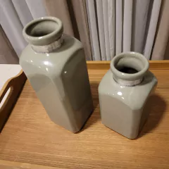 Set de Floreros Buda Verdes - comprar online