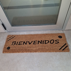Felpudo coco alargado 75x25cm - kazaru