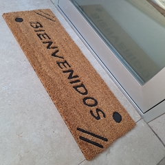 Felpudo coco alargado 75x25cm - tienda online