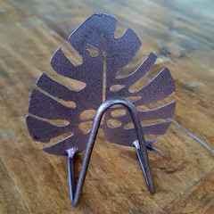 Servilletero monstera oxido - tienda online