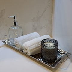 Beni bandeja rectangular metalica con asas grande 40cm - kazaru