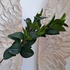 Imagen de Vara Rama Hojas Verdes 80cm Fa126