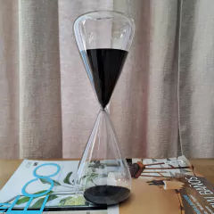 Jacks Black Reloj de Arena Negro 8X23Cm