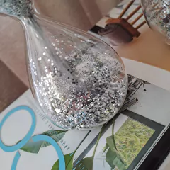 Girard Reloj de Arena Silver Mediano 8X20Cm - kazaru