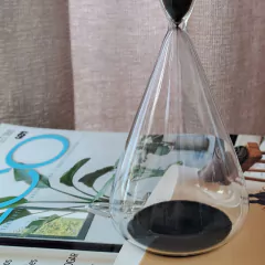 Jacks Black Reloj de Arena Negro 8X23Cm - comprar online