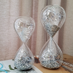 Girard Reloj de Arena Silver Mediano 8X20Cm