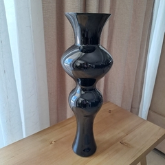 Florero Silueta Negro Cerámica Chico 40Cm - comprar online