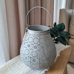 Candelabro Gota Maruecos chapa con manija 22Cm en internet