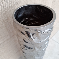 Florero Negro Vidrio 50Cm - comprar online