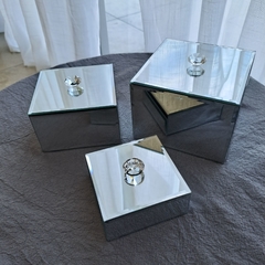 Caja Espejada Almagro Mediana 12cm - tienda online