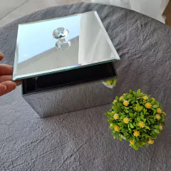 Caja Espejada Almagro Grande 14cm